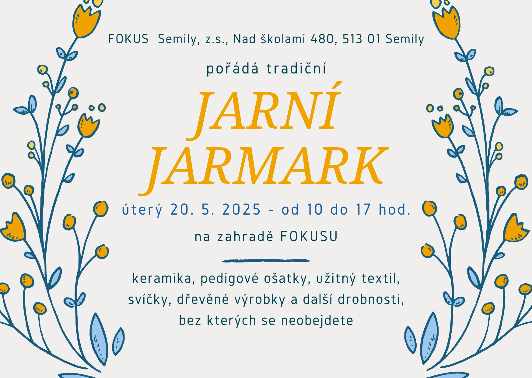 letak jarni jarmark fokus